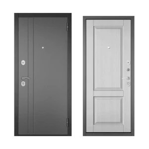 Дверь входная металлическая Home Eco 96x205 см правая ларче белый 86554431 STLM-2171616