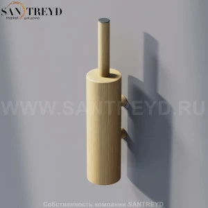 Agape DOT LINE Туалетный ёрш настенный натуральный дуб ADTL0457.RT