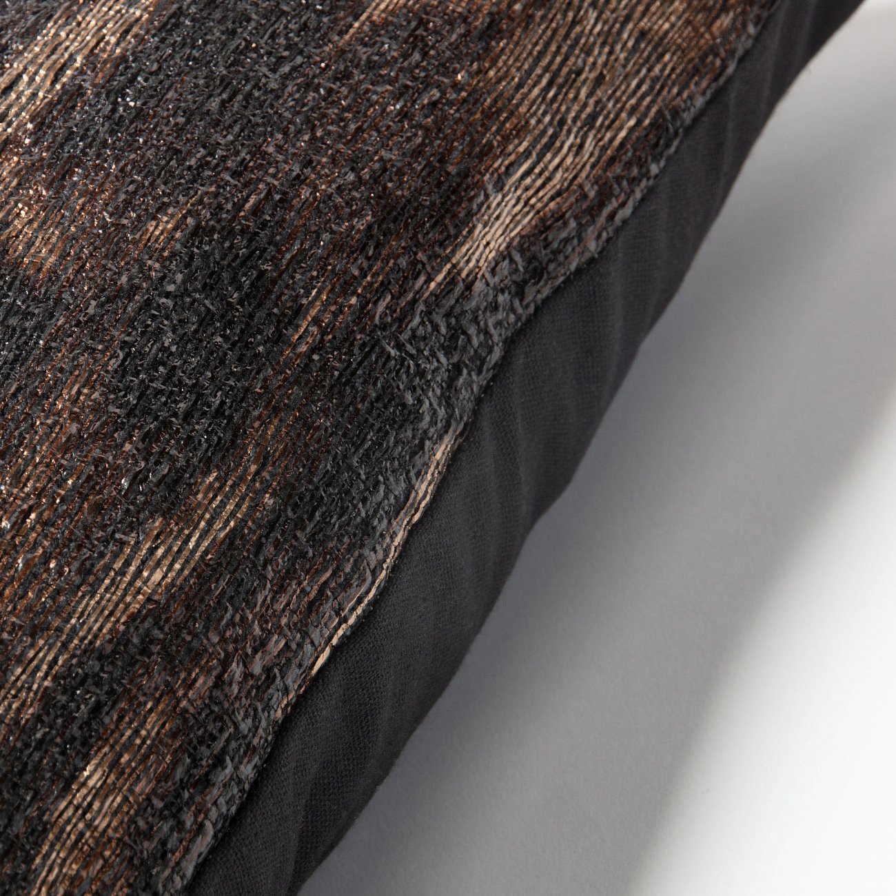 Чехол на подушку Atifa cushion от La Forma LA FORMA АБСТРАКТНЫЕ 321494 Черный  - Вид №1