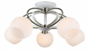 Потолочная люстра Arte Lamp Ellisse A6342PL-5WG ARTE LAMP ELLISSE 058564 Белый