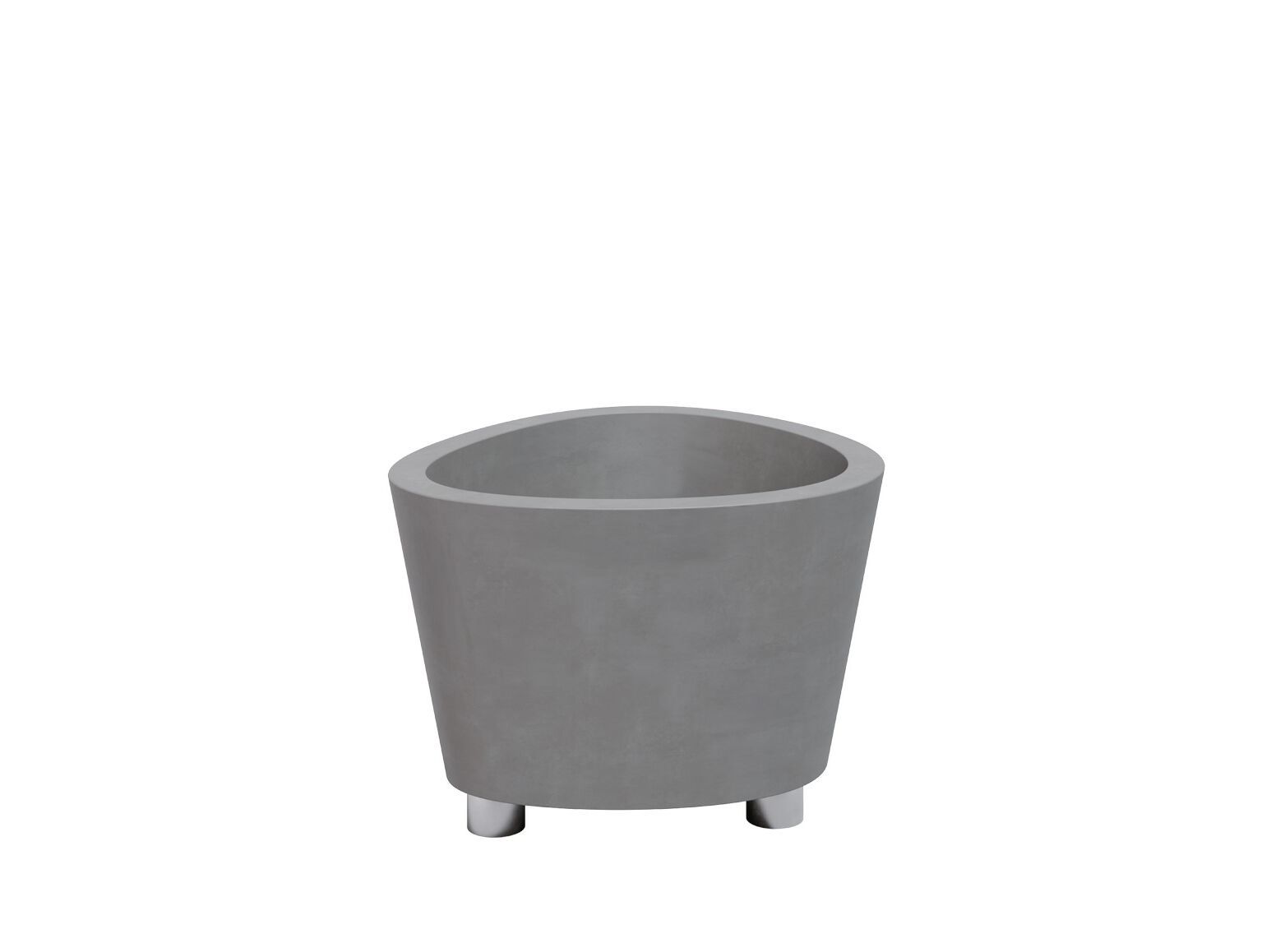 Низкая бетонная плантатор amop Dolma ARCH-00096191