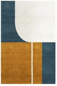 Essential Home Прямоугольный коврик из лиоцелла ручной работы La dolce vita