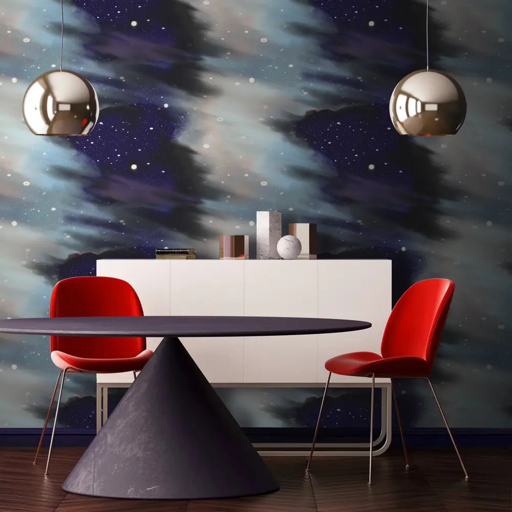 Обои флизелиновые Erismann Inspace синие 1.06 м ЭР60403-03 STLM-2210080 - Вид №2