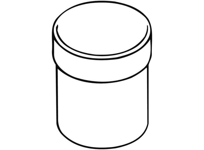 477.04B020 Стакан, плоское дно HEWI Edition matt | Polyamid  - Вид №6