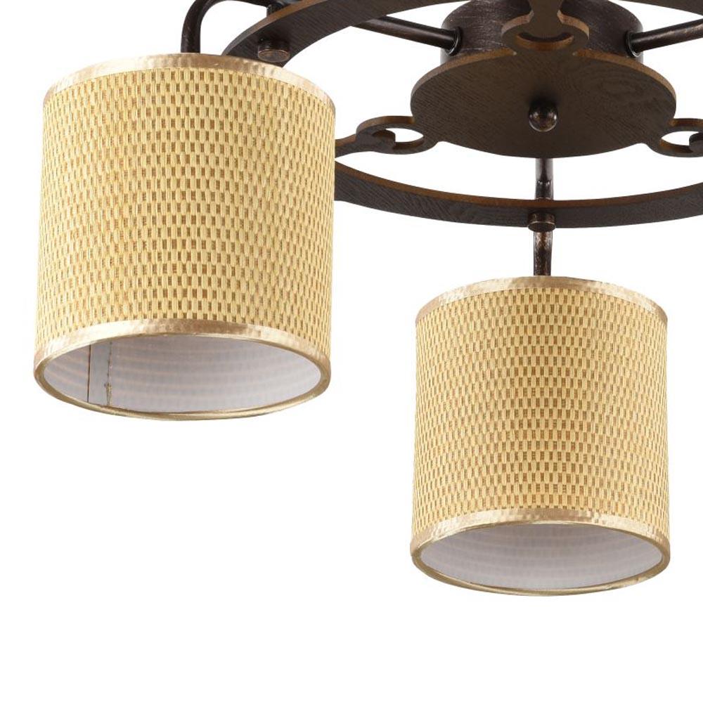 Потолочная люстра Freya Timone FR5100-CL-03-BR FREYA TIMONE BROWN 183611 Желтый  - Вид №2