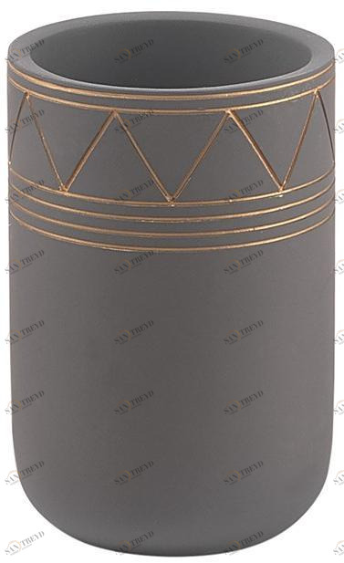 GEDY Подставка для зубных щеток из бетона Calipso 8798