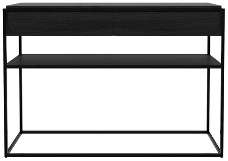Ethnicraft Прямоугольная консоль из дуба с ящиками Monolit 26872/26873 - Вид №5