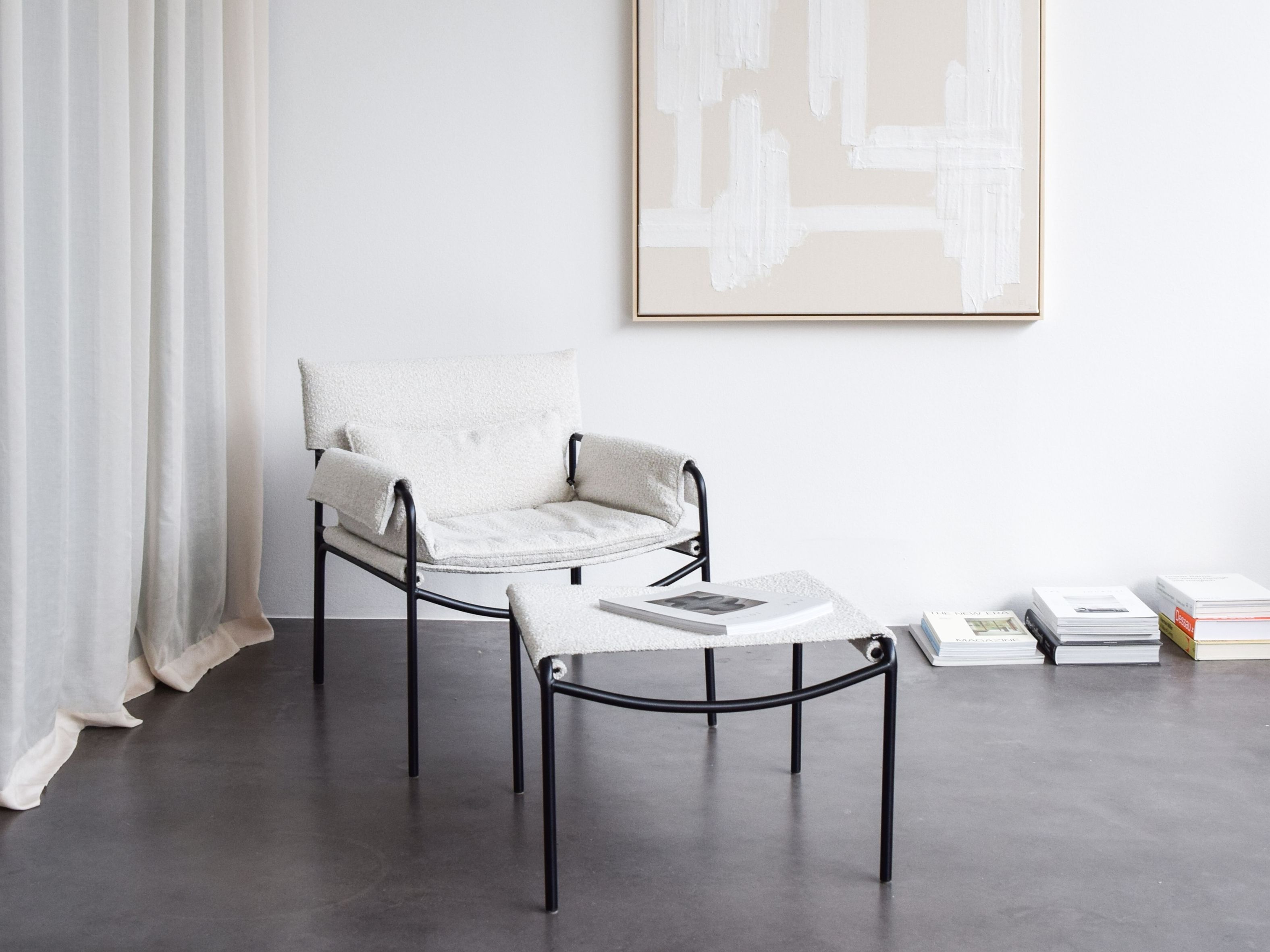 Тканевое кресло с подлокотниками KFF Loop Lounge ARCH-00034027 - Вид №8