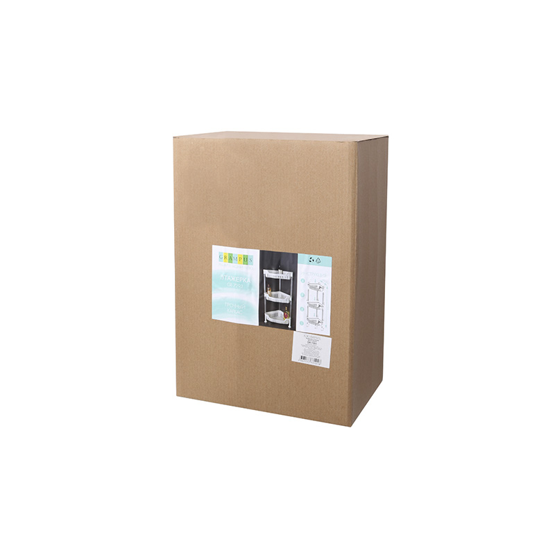 Этажерка угловая трехэтажная Grampus ЭТАЖЕРКИ GR7293 - Вид №1