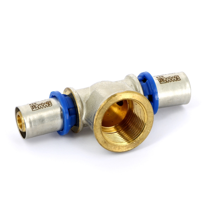 Тройник пресс-В EMMETI 16х3/4"х16 28101401 - Вид №1