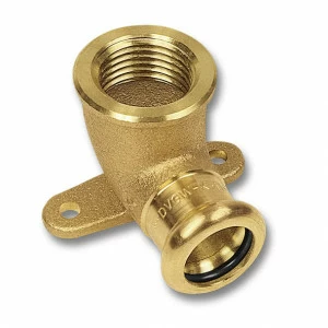 184721212 SANHA 8472G пресс-фитинг, бронза, водорозетка ВПр-ВР 12x1/2 мм