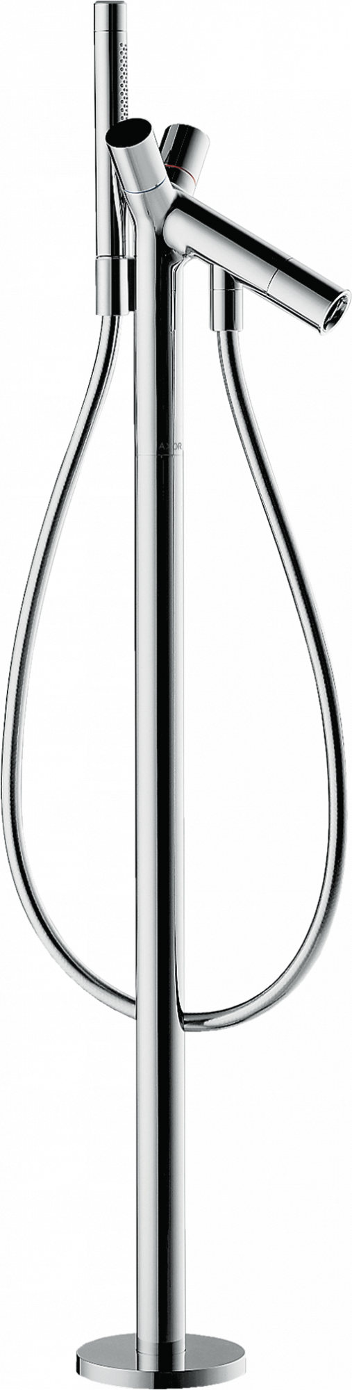 10458000 Смеситель для ванны 2-хручный напольный AXOR STARCK