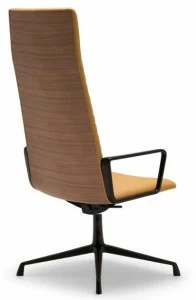 Andreu World Кресло руководителя поворотное на 4 спицы с высокой спинкой Flex executive So1846