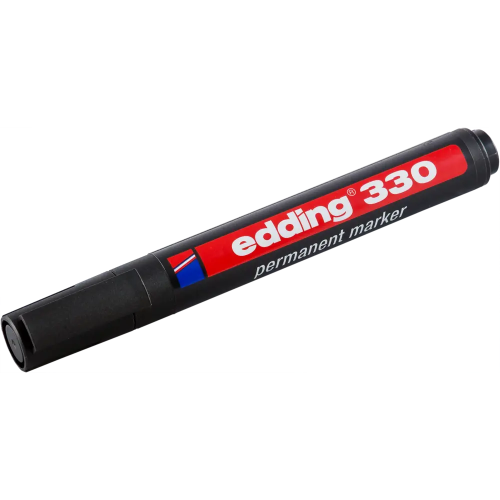 Перманентный маркер Edding E-330 с клиновидным наконечником 82230383 STLM-0022345
