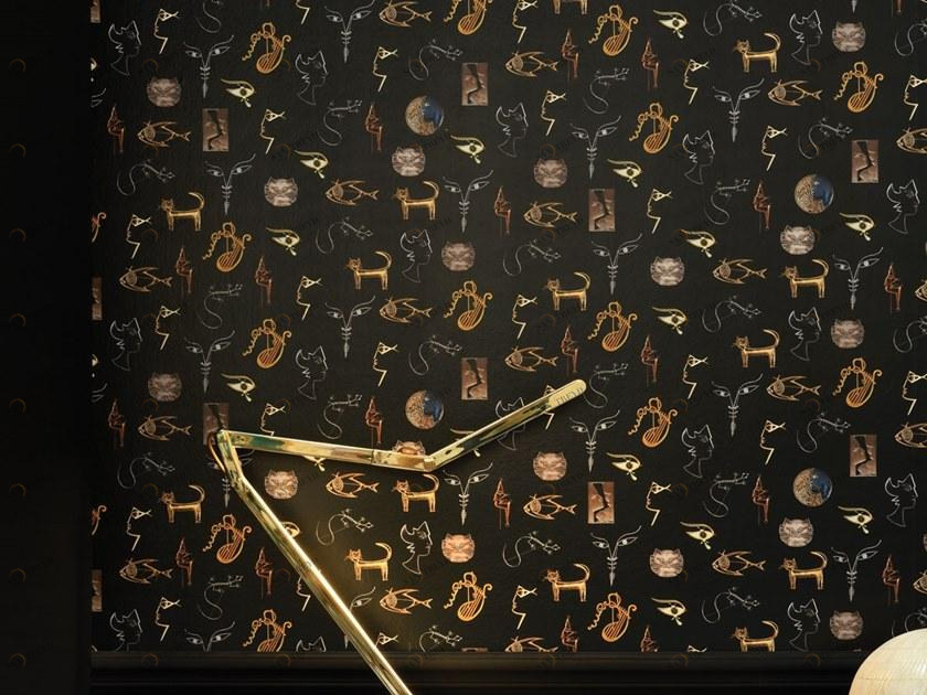 LELIEVRE Обои на флизелиновой основе с рисунком Deuxieme chapitre - jean cocteau 6463