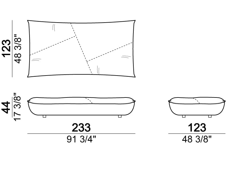 4-местный модульный диван Arketipo NIGHT FEVER ARCH-00101530 - Вид №6