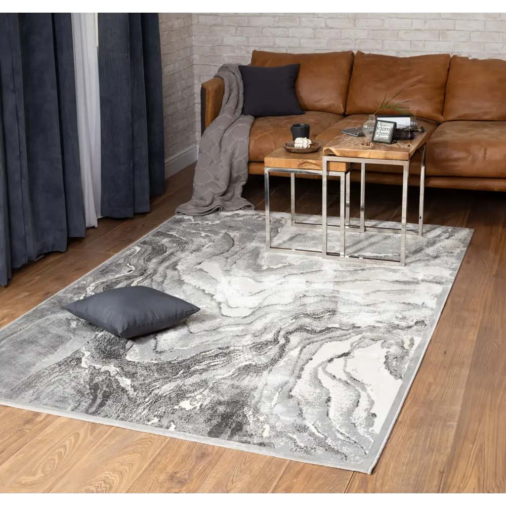 Ковер Рим 120x180 см вискоза 618 W цвет бежевый CTIM STLM-2027922