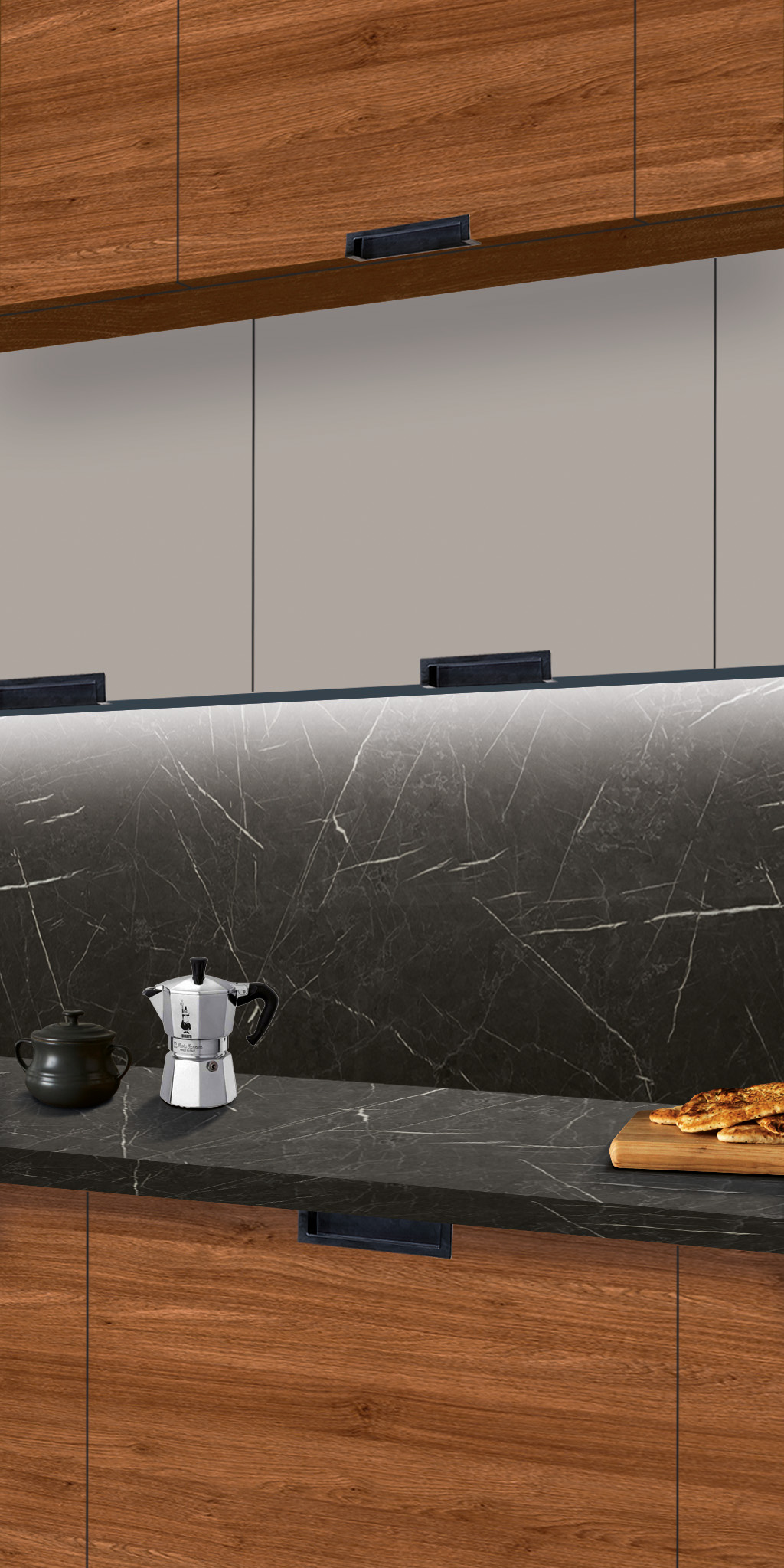 Кухонные гарнитуры ТЕТРИС Город контрастов SIDAK SIST751-13907