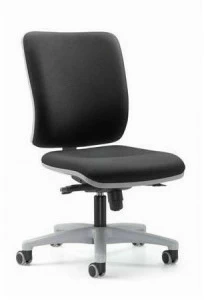 Ares Line Поворотное офисное кресло из ткани с 5 спицами на колесиках Smart