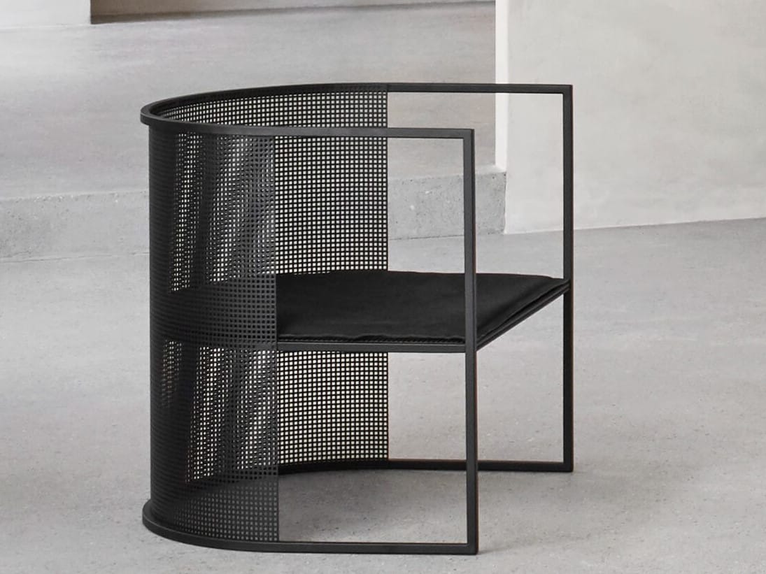 Стальной стул с порошковым покрытием Kristina Dam Studio ARCH-00022762 - Вид №4