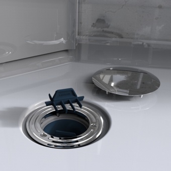 Душевая кабина 90x90 Ido Showerama 10-5 Comfort 558.201.303 (Б/П/М) Santreyd  - Вид №5