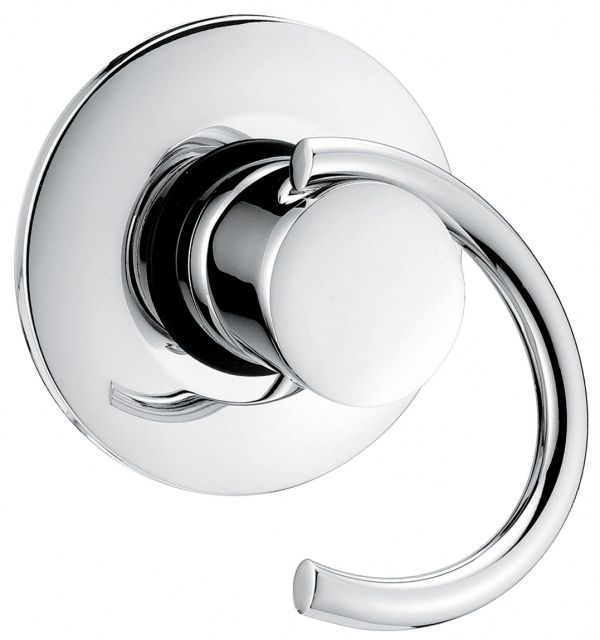 6609CR Внутристенный смеситель Twist, цвет хром EMMEVI