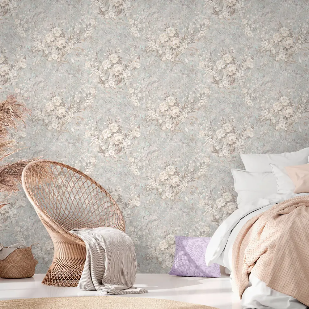 Обои флизелиновые Erismann Callisto серые 1.06 м 60099-04 STLM-2016748 - Вид №2