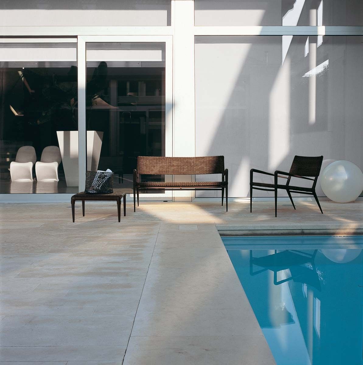 Квадратный садовый столик в WaProLace® Unopiù EXPERIENCE ARCH-00132130 - Вид №1