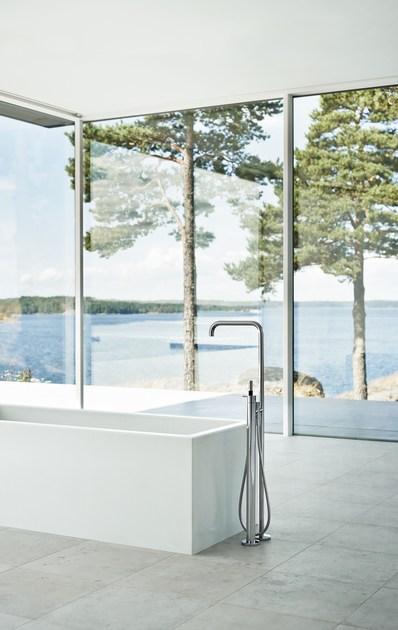 VOLA Смеситель для ванны напольный с ручным душем sun-id-1441424 - Вид №3