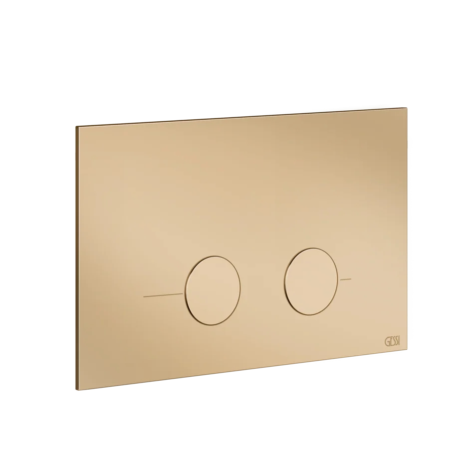 Запорная пластина 54619 735 Gessi Inverso ТЕПЛАЯ БРОНЗА PVD 54619735