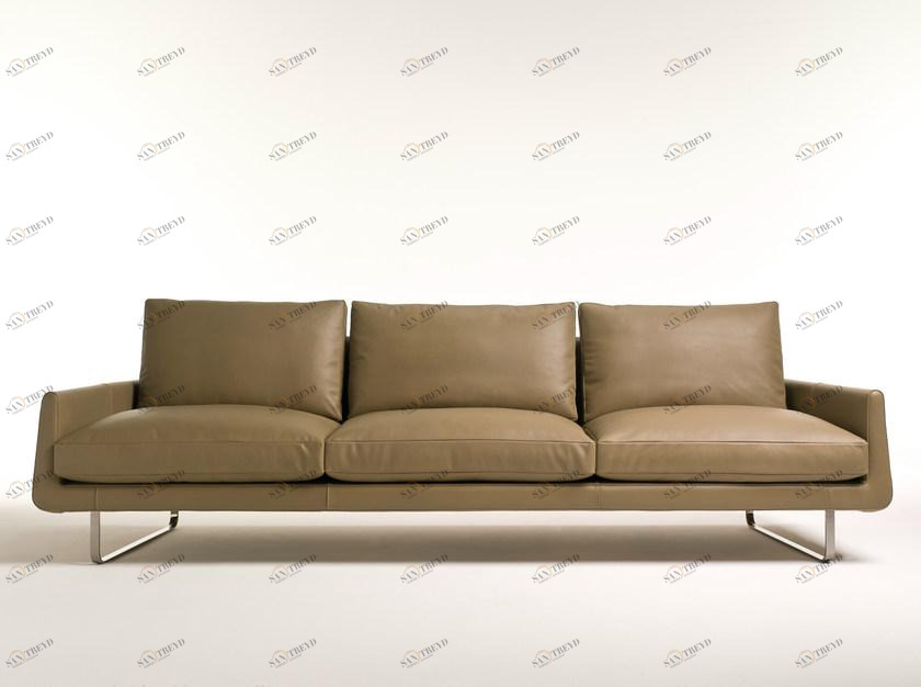 i 4 Mariani 3-х местный кожаный диван Joshua sun-id-1350212