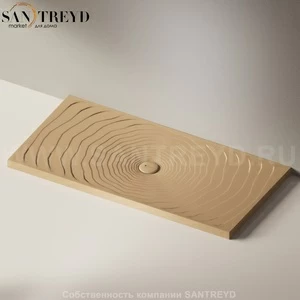 Flaminia WATER DROP Душевой поддон 160 см коричневый DR8016.9004