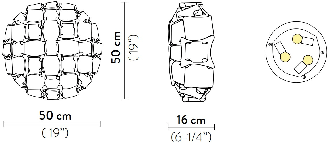 Slamp Настенный светильник / потолочный светильник Mida sun-id-1436373 - Вид №11