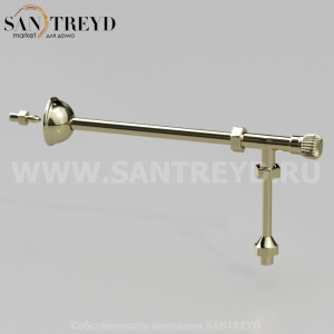 757291 Петух ½, цвет Золотистый Kerasan ACCESSORIES Италия