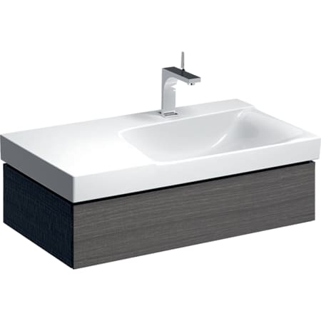 500.513.43.1 Шкафчик для раковины Geberit Xeno² с полкой, с одним выдвижным ящиком Geberit  - Вид №7