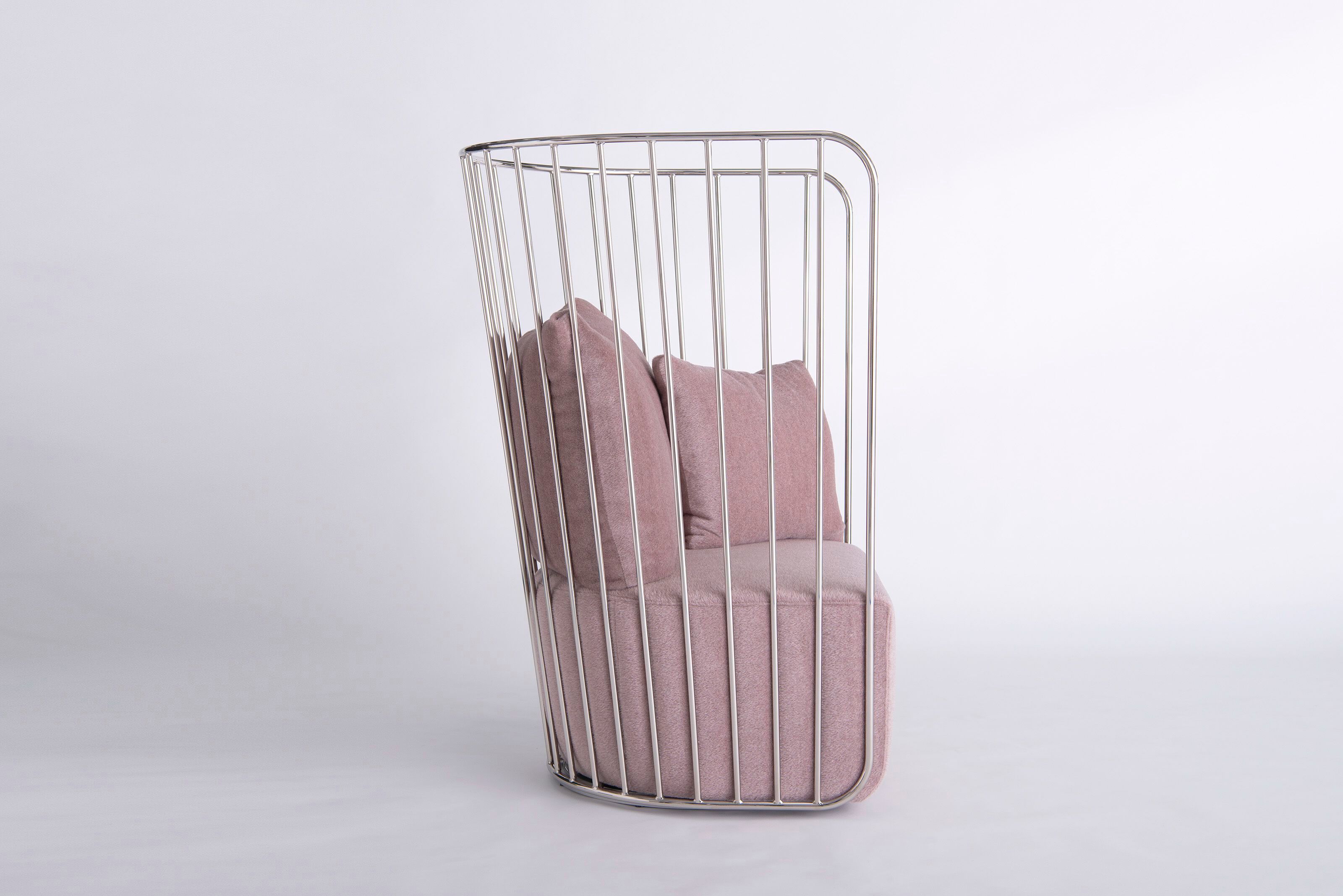 Тканевое кресло с высокой спинкой Phase Design Bride'S Veil ARCH-00055071 - Вид №4