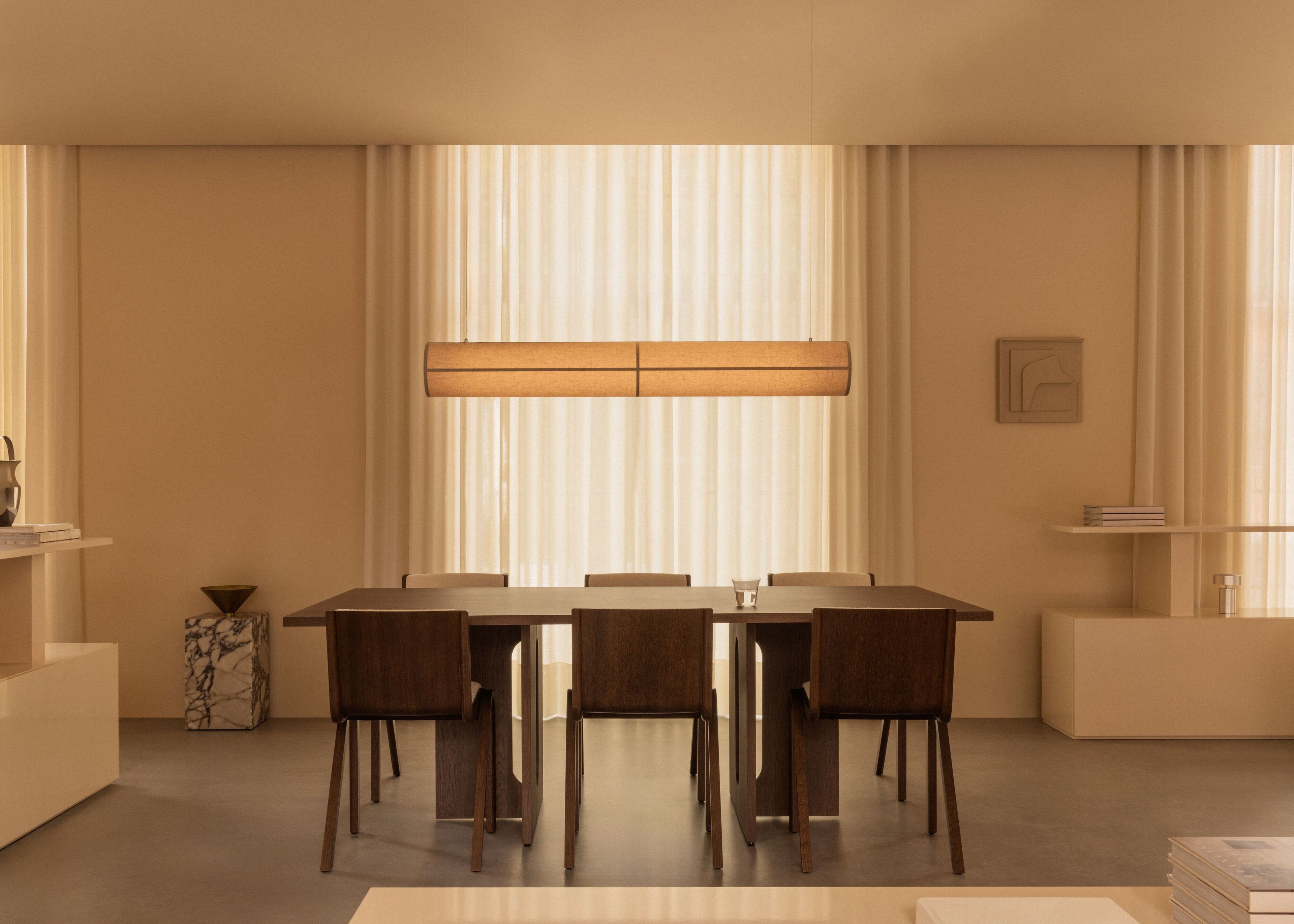 Льняная светодиодная подвесная лампа Audo Copenhagen Hashira ARCH-00005189 - Вид №5