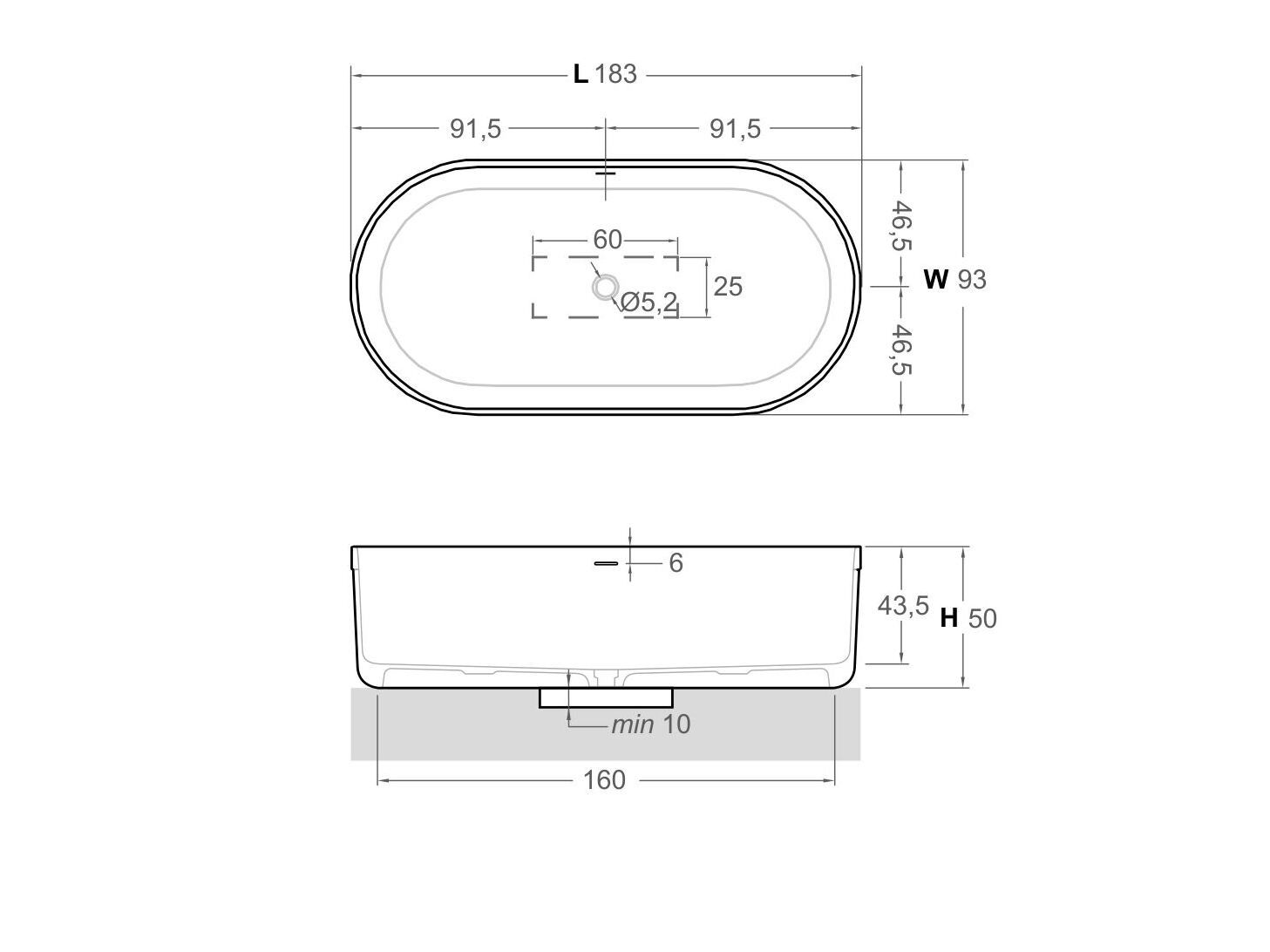 Овальная ванна в центре комнаты Inbani Heritage ARCH-00014557 - Вид №6