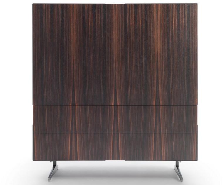 Flexform Тумба из дерева с распашными дверцами Piuma sun-id-1441815 - Вид №1