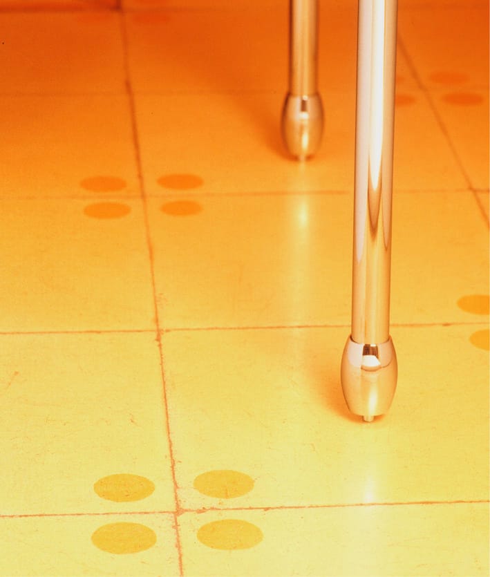 Одинарный круглый металлический умывальник на колонке Rapsel Morgans ARCH-00058001 - Вид №1