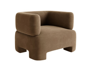 Тканевое кресло с подлокотниками