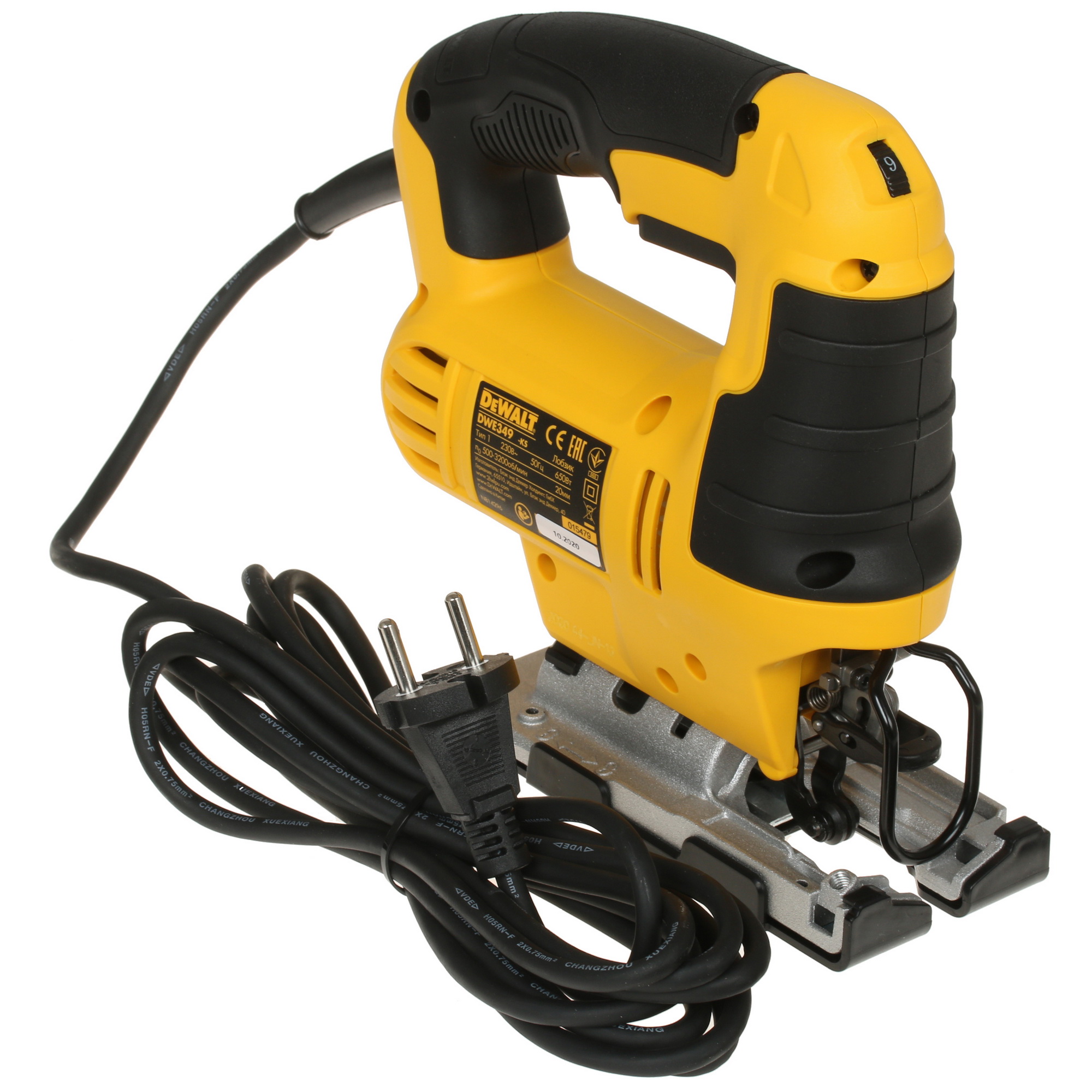 Электрический лобзик DeWalt DWE 349 5301997 STDN-0035216 - Вид №6