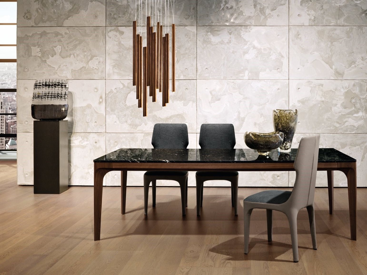 Прямоугольный мраморный стол Giorgetti ANTEO ARCH-00098099 - Вид №1