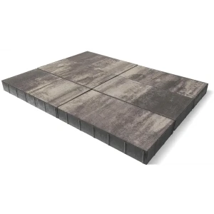 Плитка тротуарная BRAER Сити 600x300 мм цвет Туман толщина 80 мм