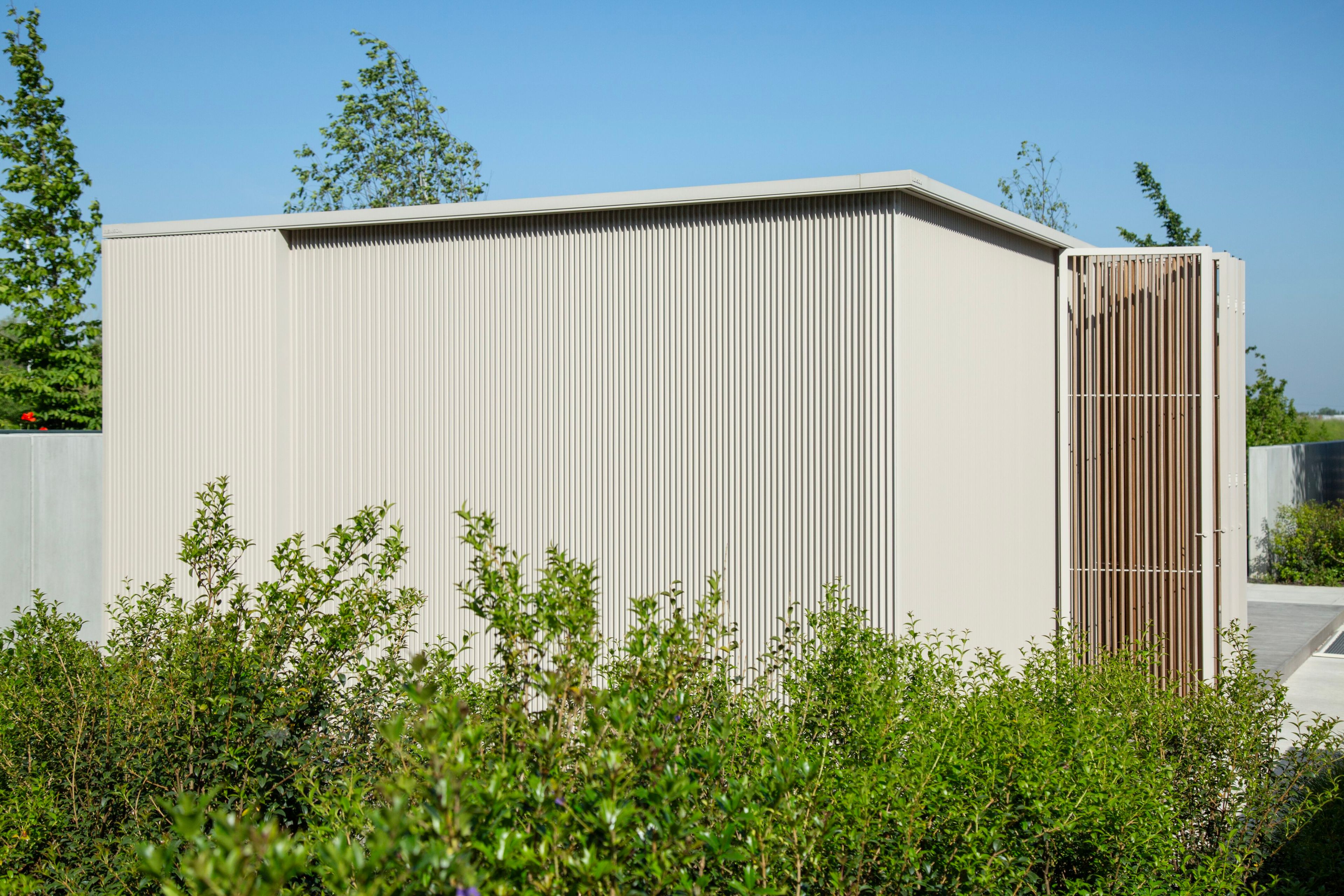 Биоклиматическая пергола из алюминия RENSON AMANI ARCH-00088100 - Вид №26