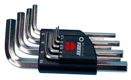 Würth Угловые ключи серии Assortimenti chiavi 071531 100 - Вид №1