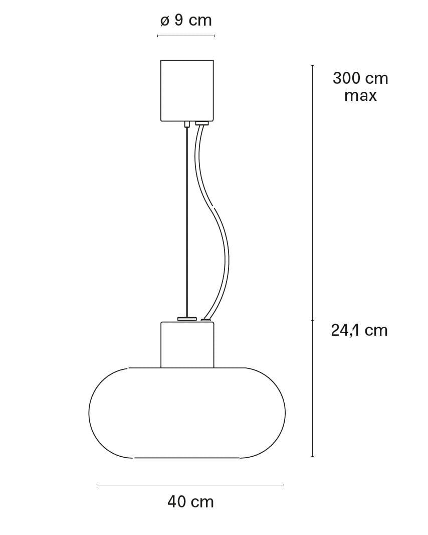 Подвесной светильник из дутого стекла и металла FontanaArte питьевой фонтанчик ARCH-00151036 - Вид №7