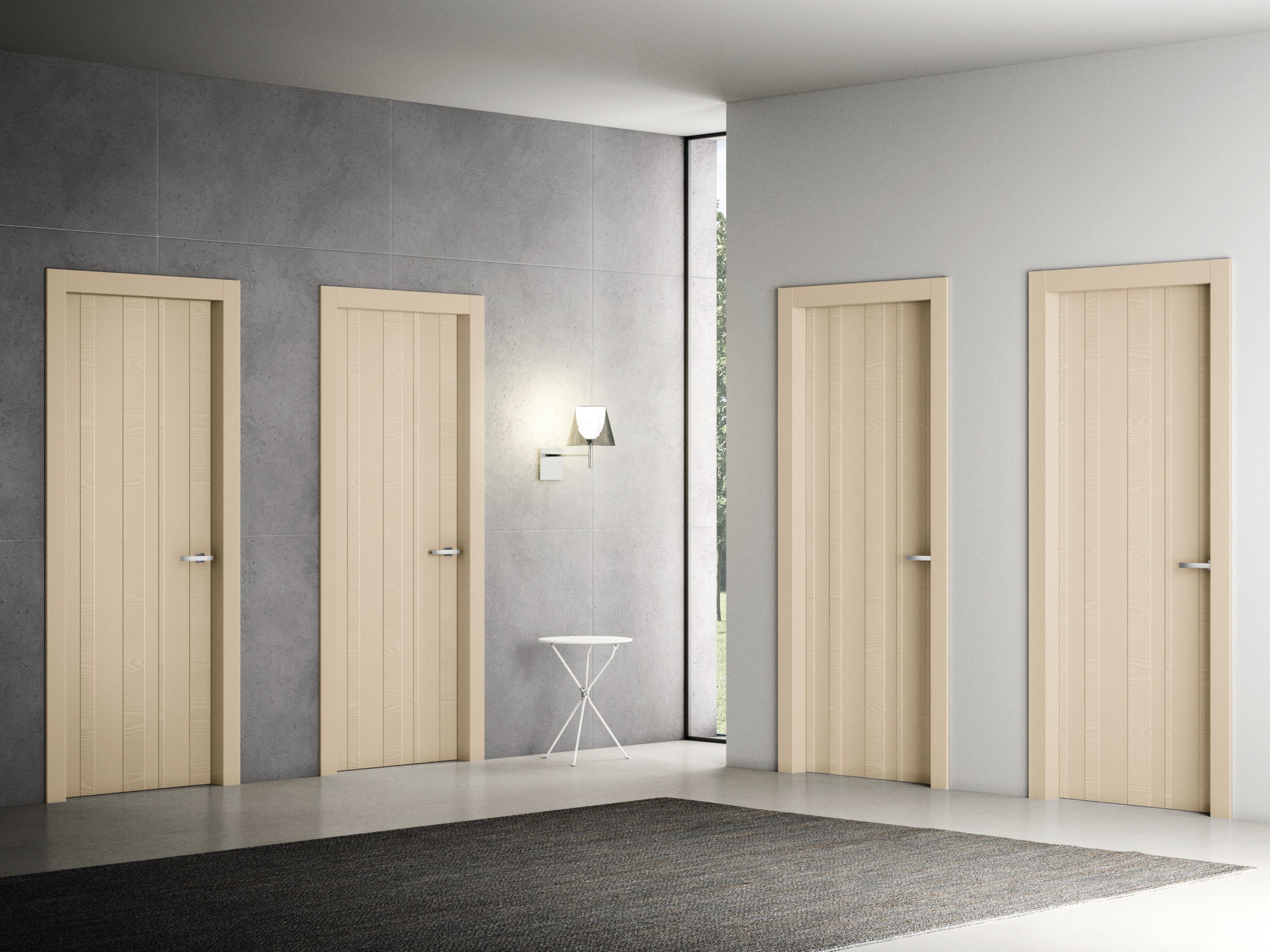 Деревянная дверь со скрытыми петлями PIVATO le porte UNICA ARCH-00106556