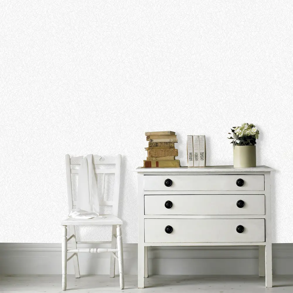Обои флизелиновые Erismann Modevlies Professional под покраску белые 1.06 м 2707-1 STLM-2144971 - Вид №1