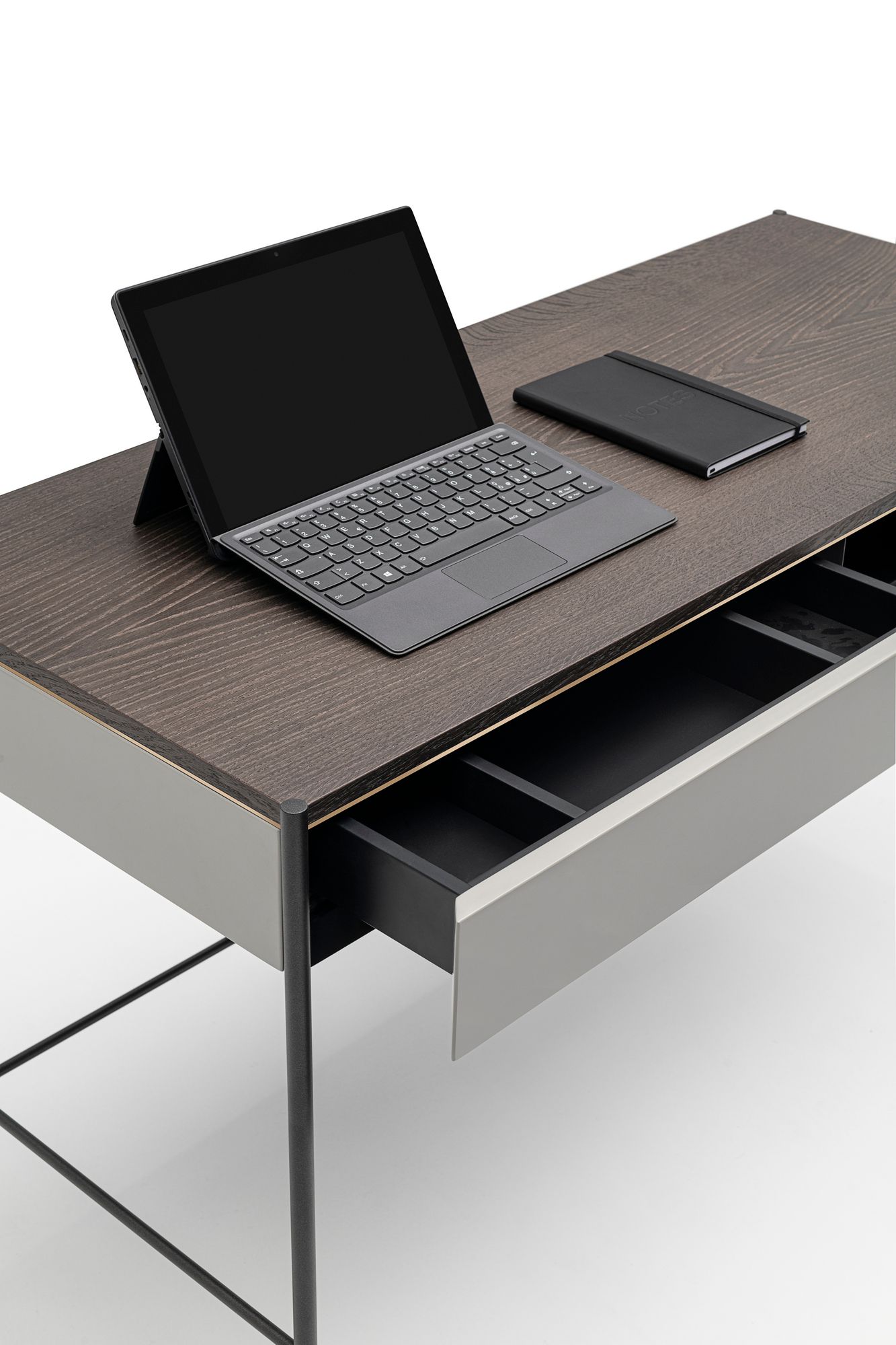 Деревянный письменный стол с ящиками Living Divani эпоха ARCH-00065131 - Вид №6